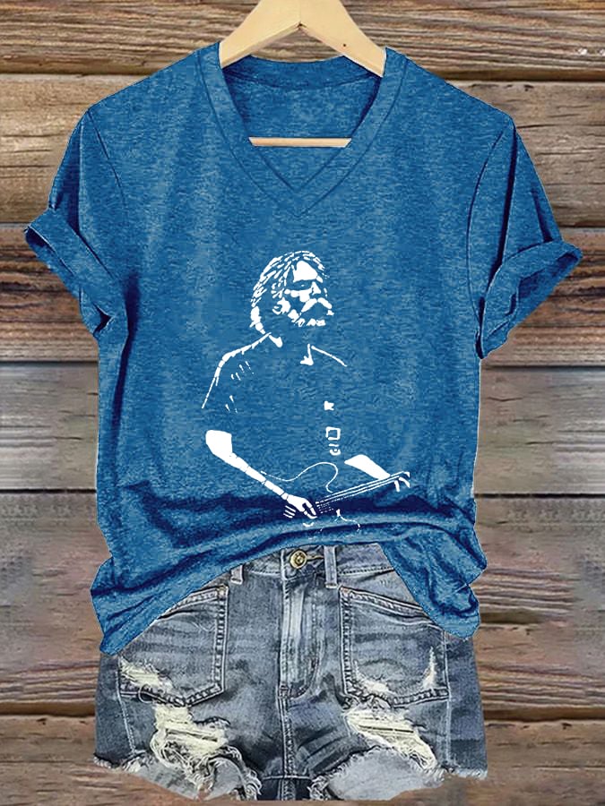 Women's Casual Printed Short-Sleeve T-Shirt