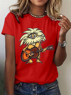 Women's RIP Print Short-sleeved T-shirt