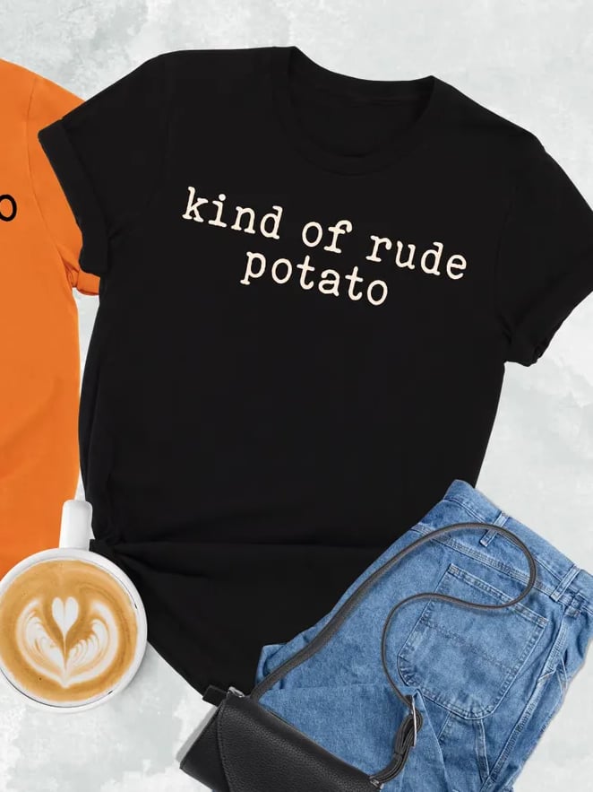 Sweet Potato Kind Of Rude Potato Funny Thanksgiving Couples Shirt