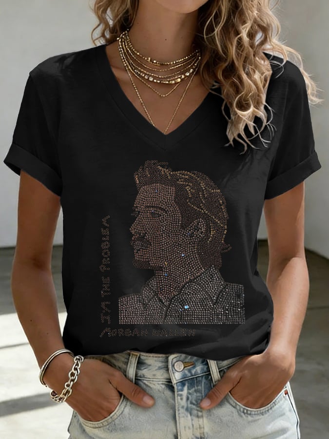 Women's Country Music Print T-shirt