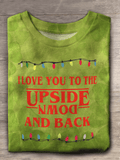 Stranger Upside Down Printed T-shirts