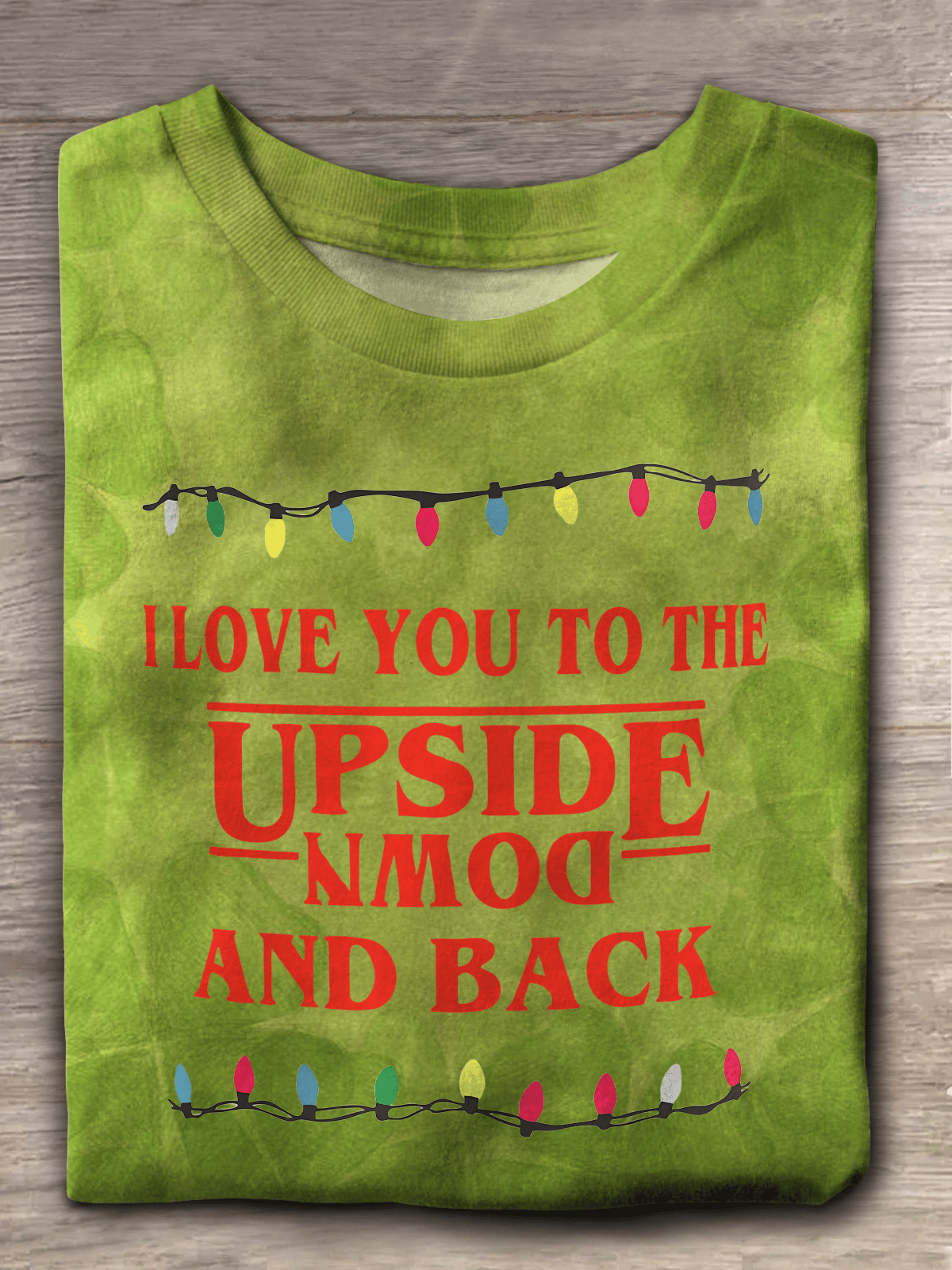 Stranger Upside Down Printed T-shirts