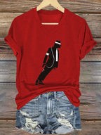 Women's Casual Printed Short-Sleeve T-Shirt
