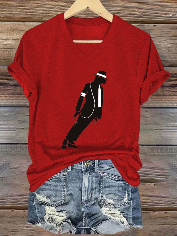 Women's Casual Printed Short-Sleeve T-Shirt