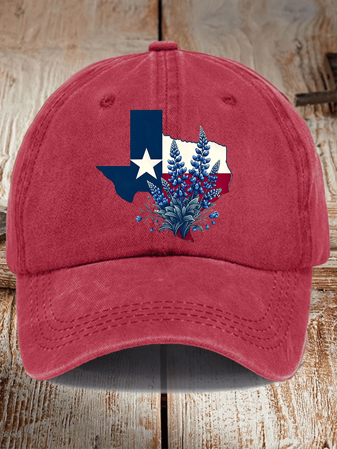 Texas Strong Printed Hat