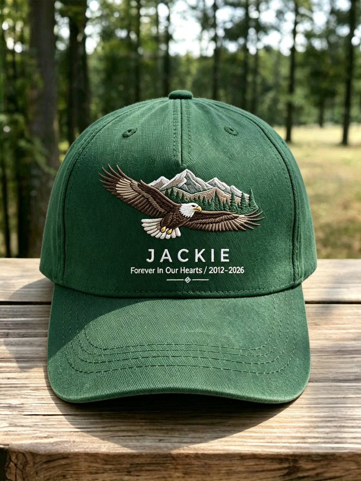 Unisex Forever Over Big Bear, Fly Free Jackie Printed Hat