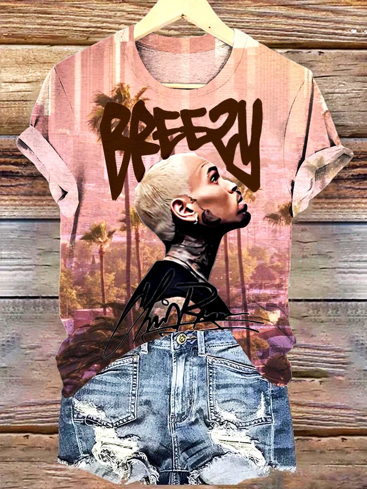 Breezy Bowl Women's Printed T-Shirt