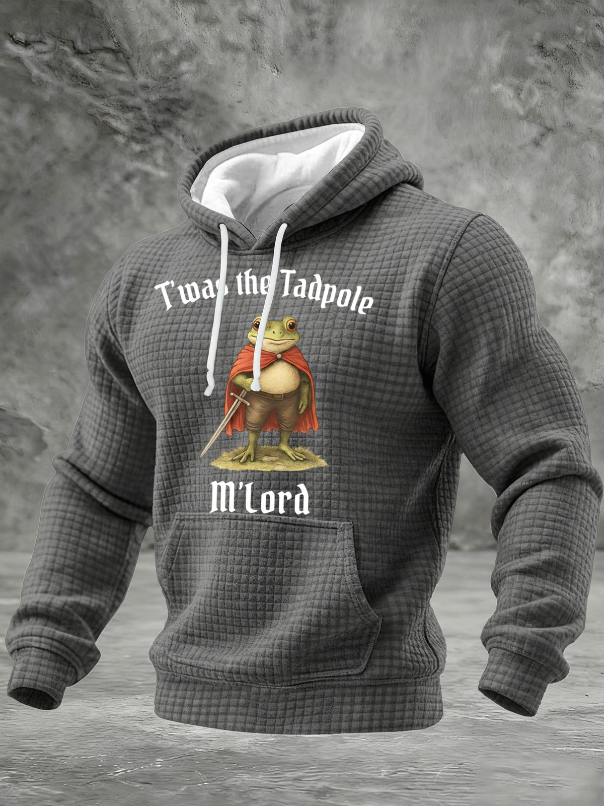 Frog Mom Dad Pregnancy Funny Couple round neck printed sweatshirt