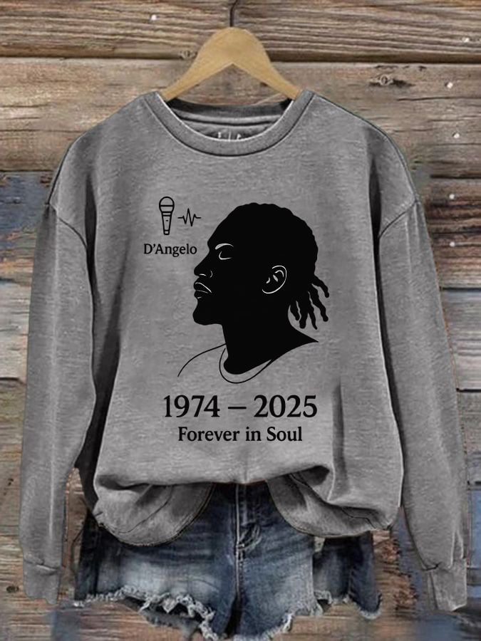 Women's Soulful Inspired Graphic Casual Sweatshirt