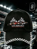 Unisex Racing-Print Baseball Cap
