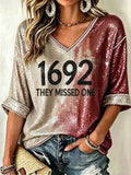 Women's Halloween Print T-Shirt