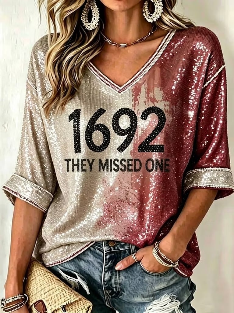 Women's Halloween Print T-Shirt