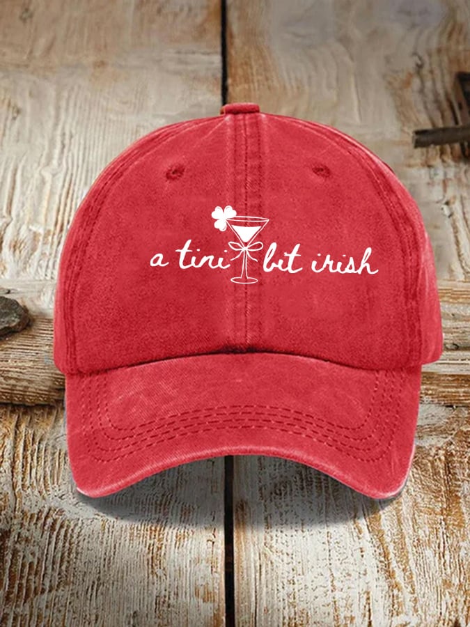 Unisex A Tini Bit Irish Baseball Cap