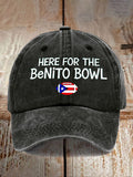 Puerto Rico  Colorful Printed Baseball Cap
