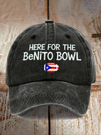 Puerto Rico  Colorful Printed Baseball Cap