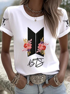 Women'S 2026 Bts Comeback Art Print T-Shirt