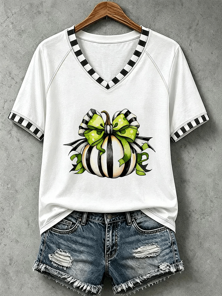 Women's Halloween Musical Inspired Printed Casual Tops