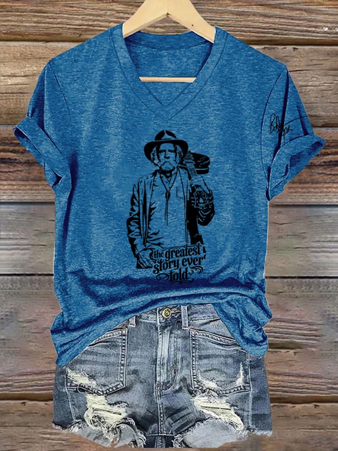 Women's Casual Printed Short-Sleeve T-Shirt