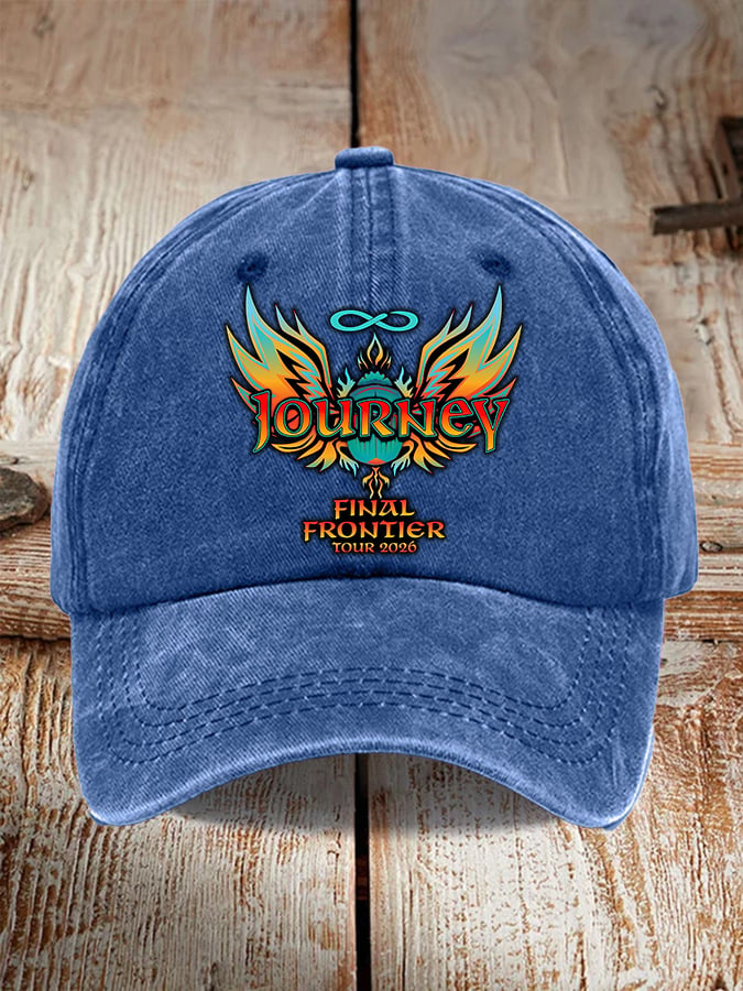 Retro Final Frontier Tour 2026 Print Baseball Cap