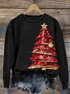 Women'S Casual Faith Print Sweatshirt