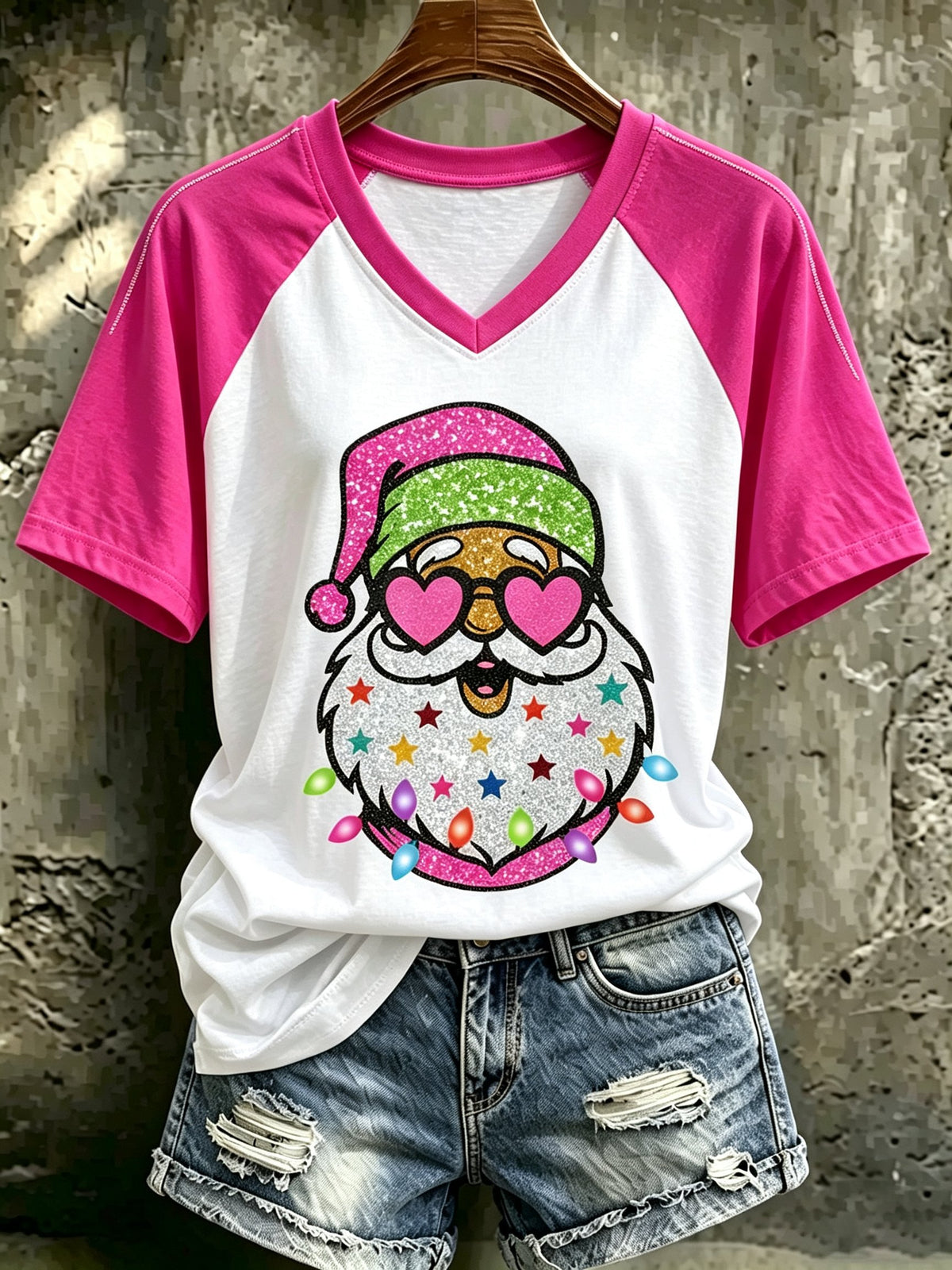 Women's Casual Printed Short-Sleeve T-Shirt