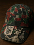 Fdt Christmas Print Baseball Cap For Men And Women