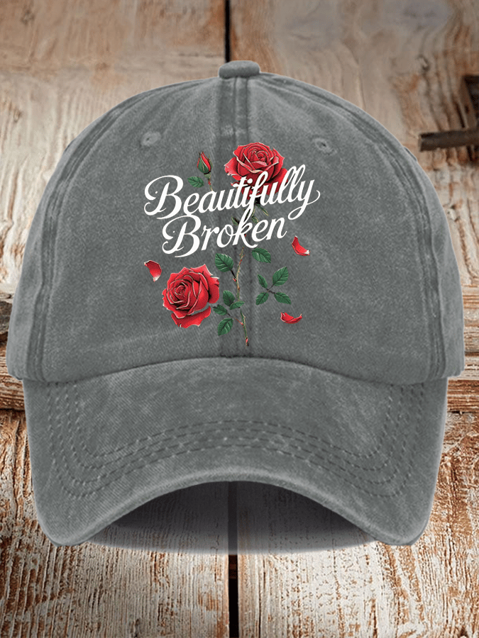Unisex Distressed Washed Cotton Country Music Hat