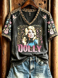 Women's Artistic Casual Print T-Shirt
