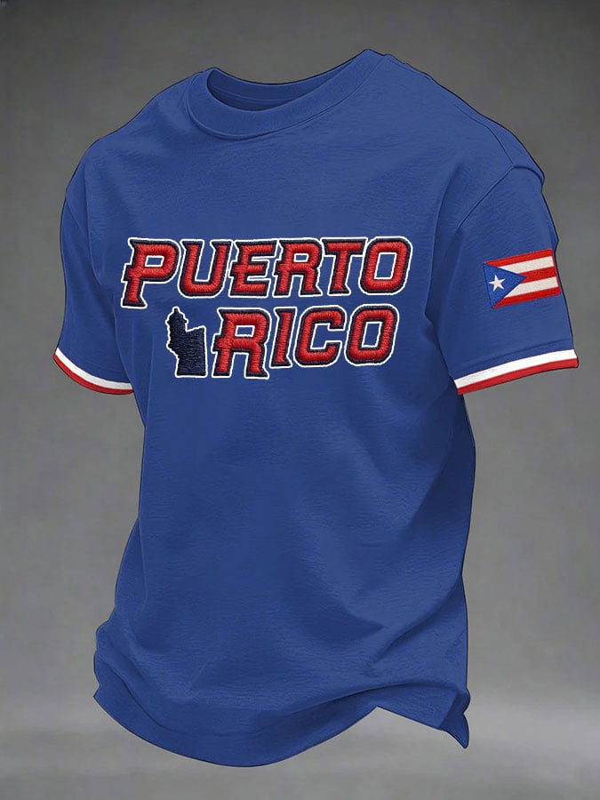 Men's Baseball Print T-Shirt