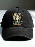 Retro Total Eclipse Of The Heart Print Baseball Cap