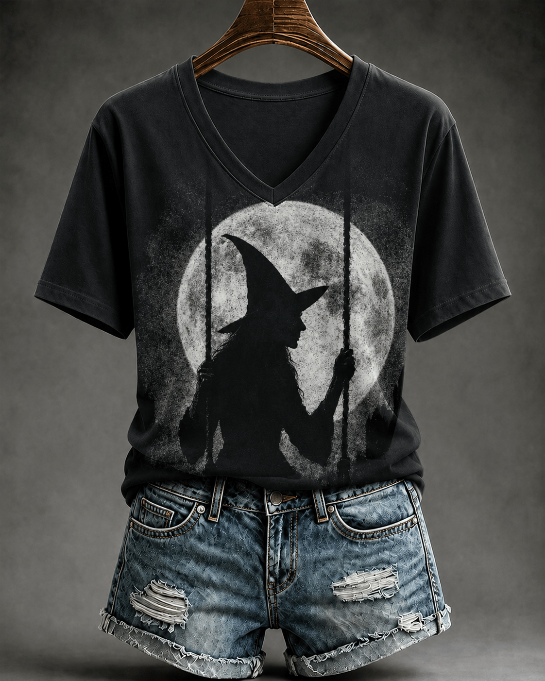 Women's Autumn Halloween Witch Top