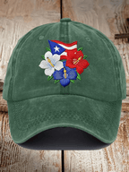 Unisex Puerto Rico Print Hat