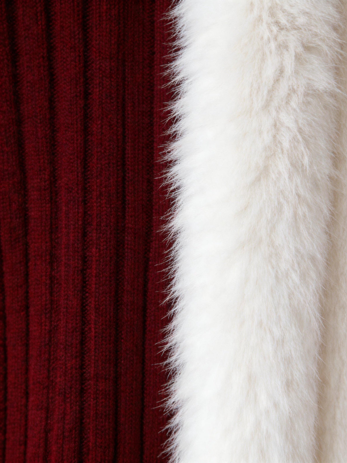 Women's Casual Solid Color Patchwork Fur Collar Cardigan