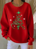 Women's Casual Faith Christmas Sweatshirt