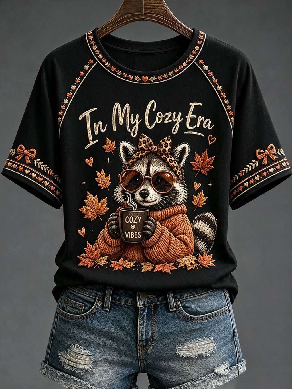 Women's Autumn Printed Casual Top