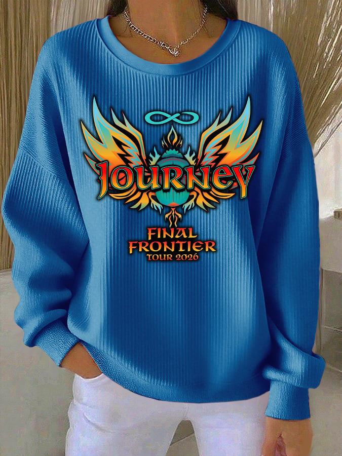 Retro Final Frontier Tour 2026 Printed Sweatshirt