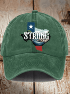 Texas Strong Printed Hat