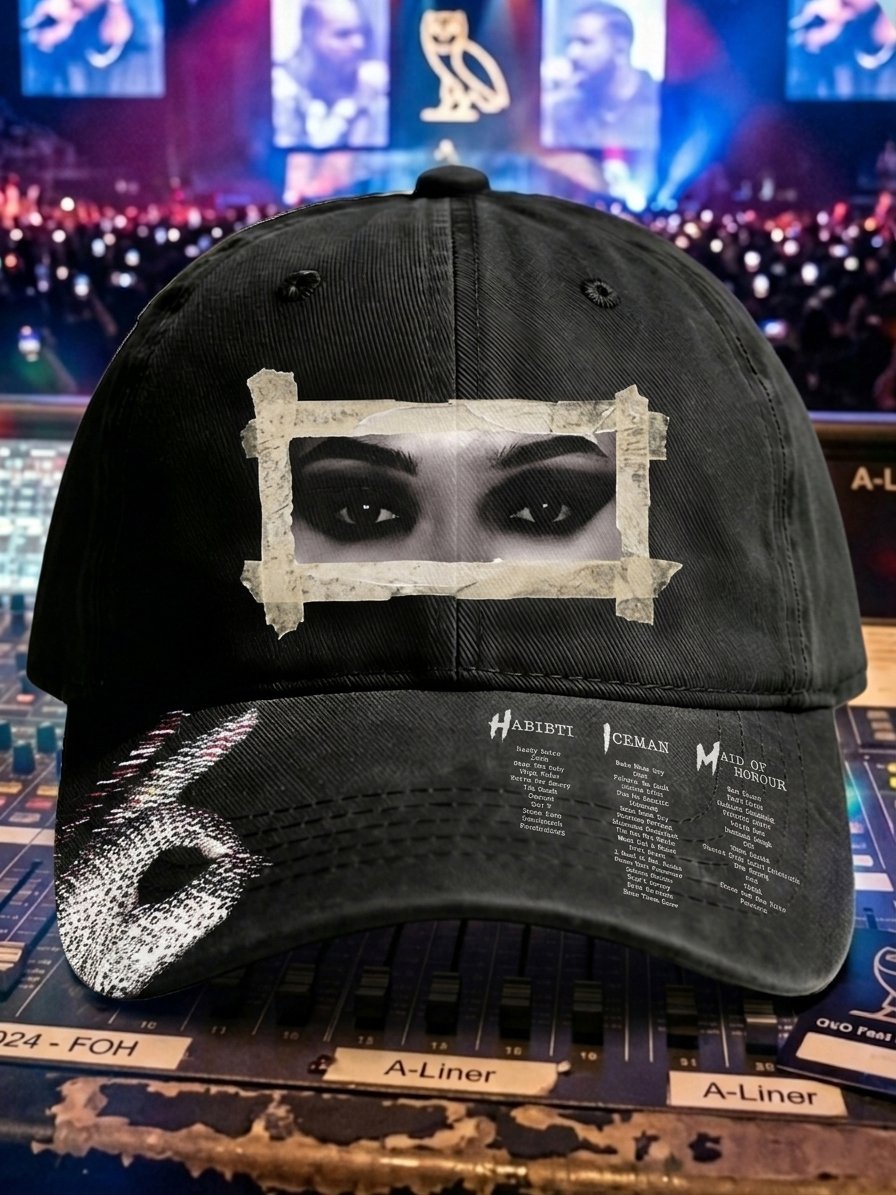 Unisex Vintage Hip Hop Rap Graphic Print Casual Hat