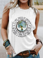 Hippie What A Wonderful World Crew Neck Vest