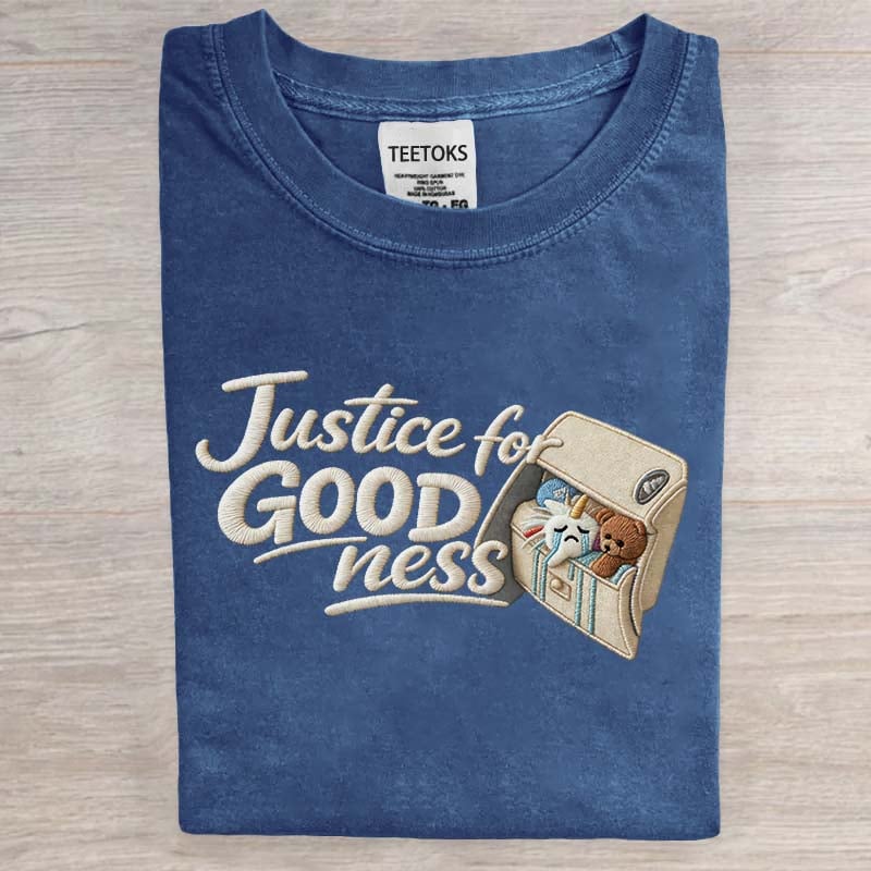 Women's Justice Light Round Neck Printed Casual T-shirt