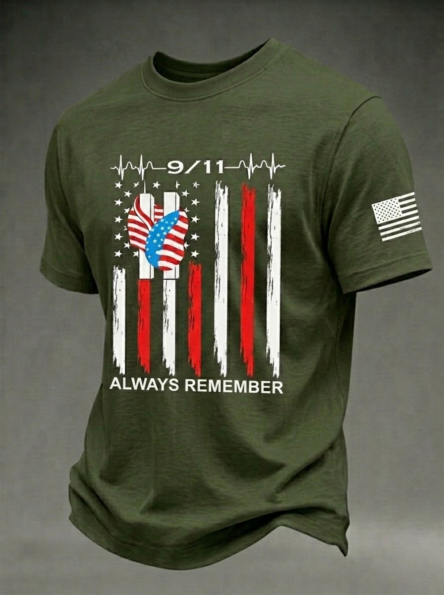 Men's 911 Memorial Graphic Short-Sleeve T-Shirt