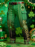Men'S St. Patrick'S Day Printed Cargo Pants