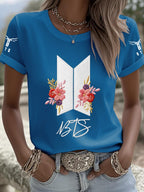 Women'S 2026 Bts Comeback Art Print T-Shirt