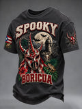 Men's Puerto Rico Halloween Graphic Shirt