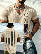 Men's USA 1776-2026 Freedom Printed  Shirt