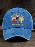 Unisex Nothing Left To Do But Smile Smile Smile Printed Casual Hat