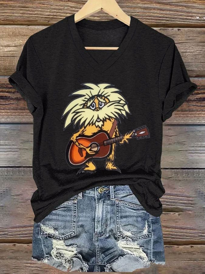 Women's Casual Printed Short-Sleeve T-Shirt