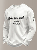 Men's Stories That Shaped Generations Printed Casual Top