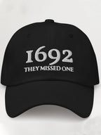 Unisex Halloween 1692 They Missed One Printed Hat