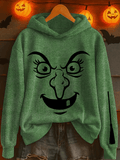 Women's Casual Halloween Wicked Witch Hoodie